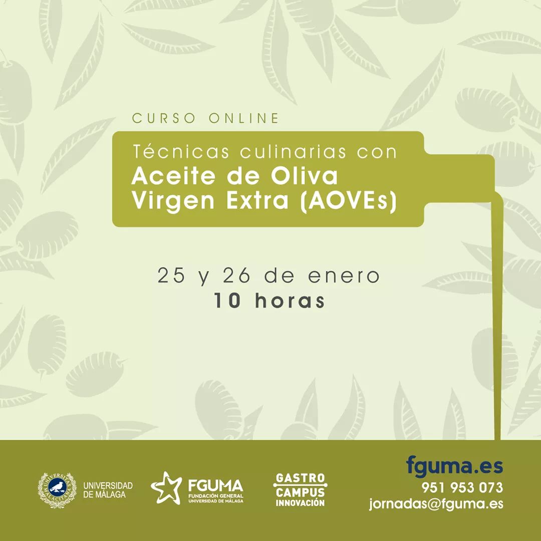 Técnicas Culinarias con AOVEs 25 Y 26 enero 2020 Técnicas Culinarias con AOVEs 25 Y 26 enero 2020